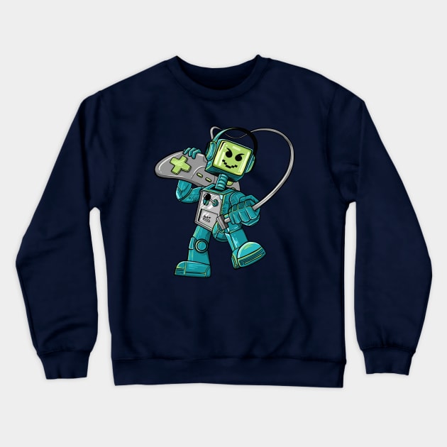 Gameboy Crewneck Sweatshirt by ReasArt